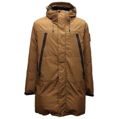 Giubbotto uomo OUTHERE 2482AI doudoune homme d'hiver marron verte
