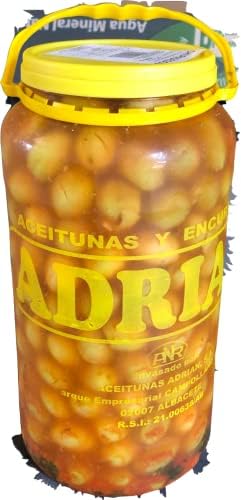 Green Chupadedos Olives Seasoned and Crushed 4500 ml