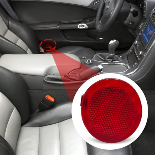 Image of 22612756 Car Front Inner Door Panel Reflector Plate Compatible with C6 Corvette 1999-2013, Replacement Left or Right Side Door Panel Reflector Assembly (1)