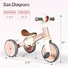 Bautia Baby Balance Bike 1 2 Year Old Boy Girl, 3 Wheels Tricycle for Toddlers 1-4, 4 in 1 Kids Bicycle Ride on Toy with Removable Pedals #1