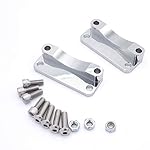 Dasen-For-Harley-Touring-FLHT-FLHR-2003-2013-Chrome-Front-Fender-Relocator-Kit