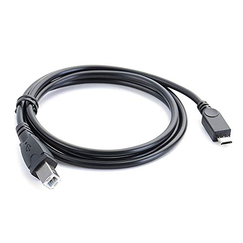 Lysee Data Cables - 3.2ft Micro USB Male To USB B Type Male Data OTG Cable For Mobile Tablet Printer 1m Connector 2 : Standard B Type Male - (Cable Length: 1m)