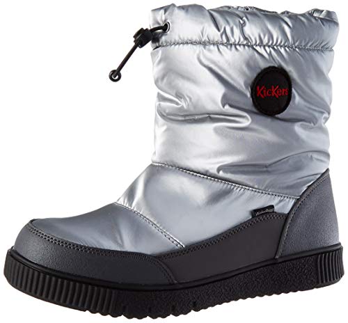 Kickers Atlak, Botas Cortas al Tobillo, Plateado (Dinero), 35 EU Cover