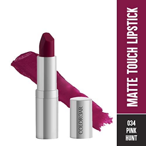Image of Colorbar Matte Touch Lipstick, Pink Hunt, 4.2g
