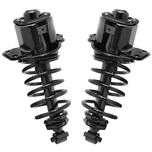 Image of Detroit Axle - FWD 8pc Front Rear Struts Sway Bars for 2005 2006 2007 Mercury Montego Five Hundred, 4 Struts with Coil Springs 4 Sway Bars Replacement Suspension Kit