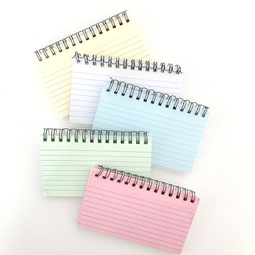Bloc-notes lignés à spirale parfaits pour vos listes de courses et bureau