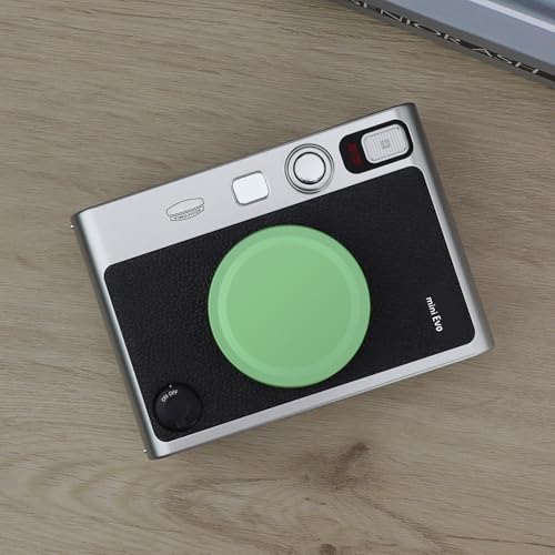 Haoge Tapa de Lente de Metal para Cámara Fuji Instax Mini EVO Film Accesorios de Cámara, Verde miniatura 6