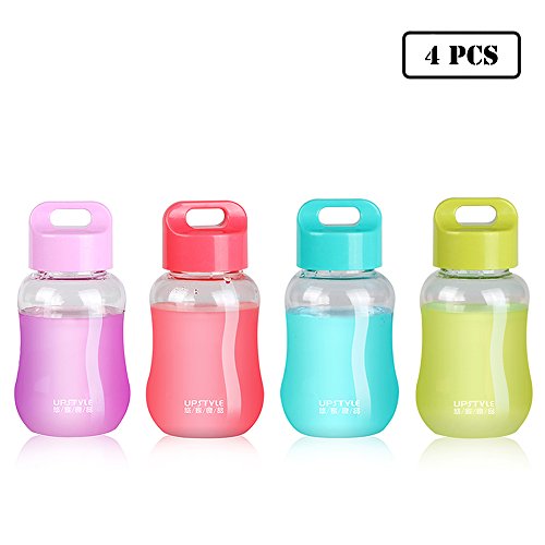 UPSTYLE Mini Plastic Coffee Travel Mugs Water Bottle Sports Water Bottle Cup