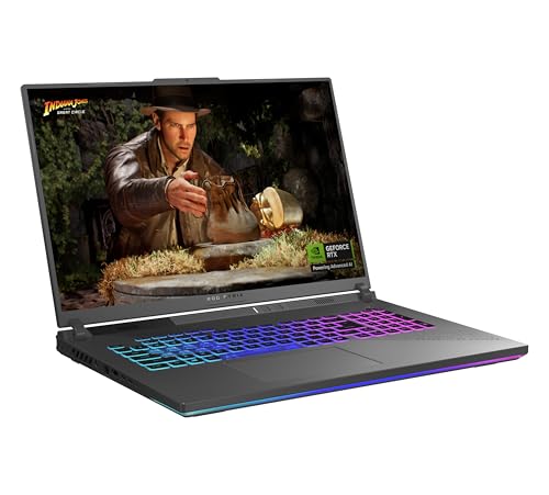 ASUS ROG Strix 16 G614PR 16.0" WUXGA 165Hz Gaming Laptop (AMD Ryzen 9-8940HX, NVIDIA GeForce RTX 5070Ti 12GB Graphics, 16GB RAM, 1TB PCIe SSD, 4-Zone Backlit Keyboard, Windows 11) - Image 9