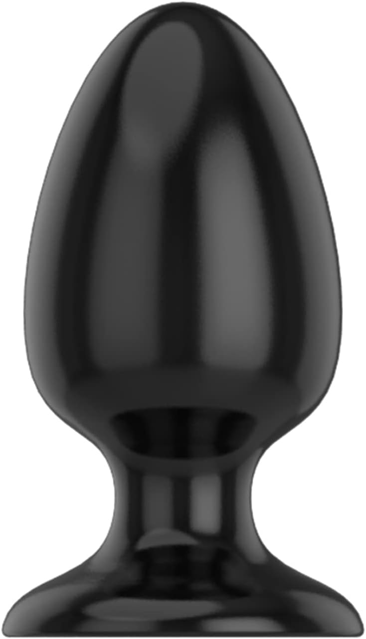 6 Different Sizes Soft Silicone Anal Plugs Black Soft Butt Plug Adult Sex Toy for Men Women -X