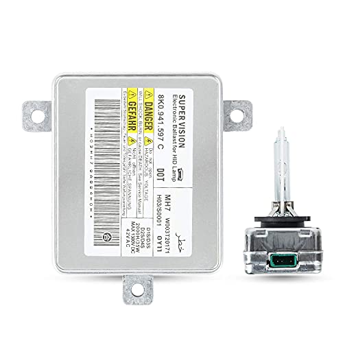 8K0941597B Xenon Headlight Ballast Control Unit Module With Igniter And D3S Bulb Compatible With Audi A3 A4 A5 A6 A7 A8 Q5 Q7 S4-S8 Vw Cc Eos Jetta Touareg Chrysler 300 #TOP7