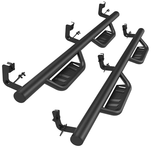 Estribos TAC para RAM 1500/2500/3500, acero 4" drop miniatura 1