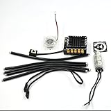 Aluminum housing 120A Brushless Sensored ESC Support Sensor Sensorless Brushless Motor for 1:10 1:12...