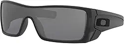 mens Oo9101 Batwolf Rectangular Sunglasses