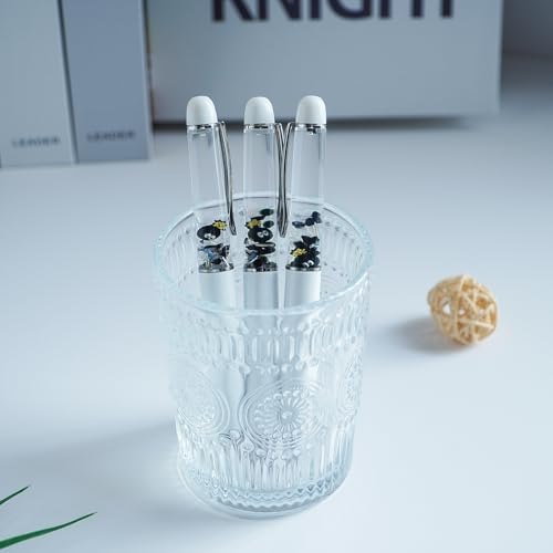 Image of Black Eyes Fun Pens Cute Floater Floating Liquid Writing Journaling Office Pen Unique Present Gifts