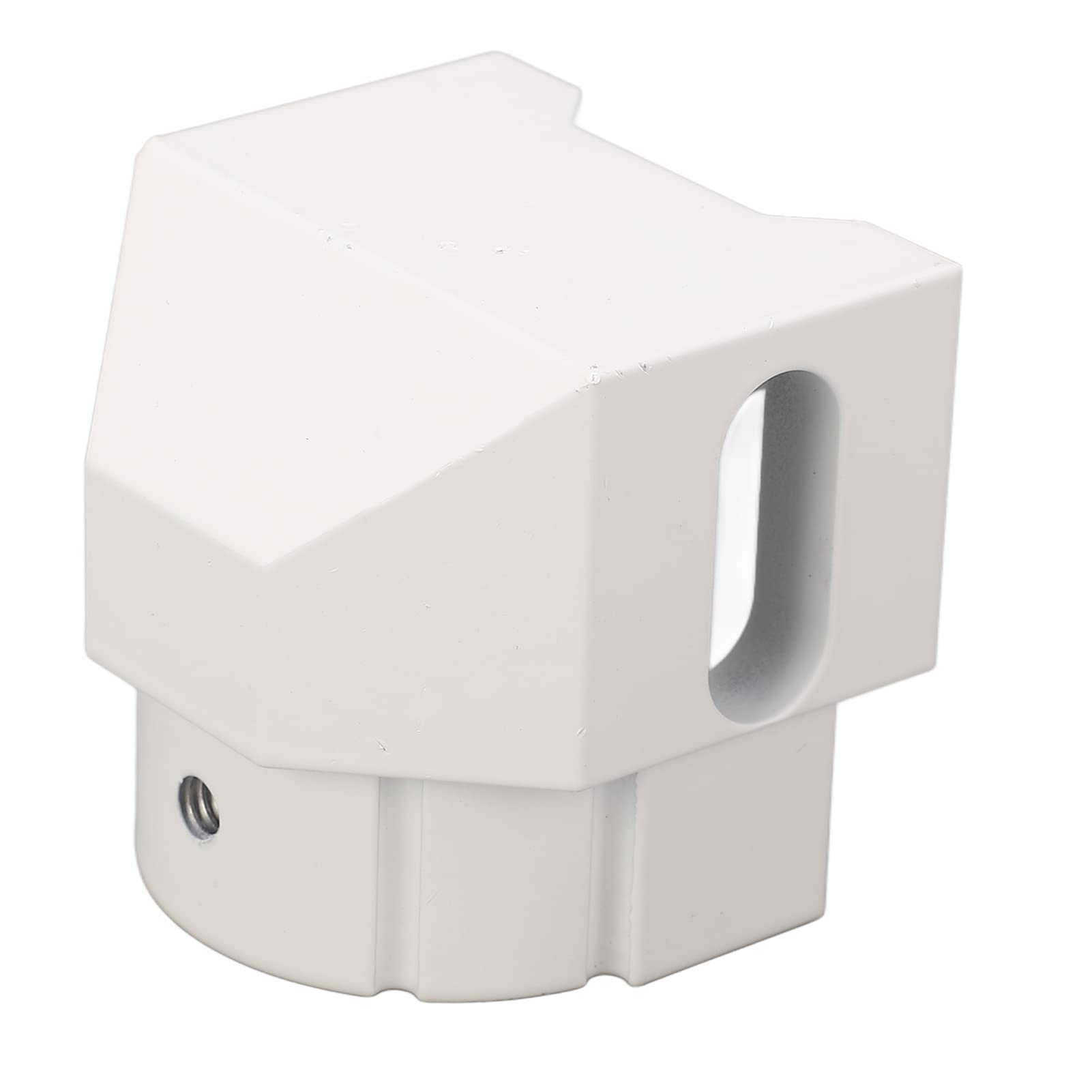Keenso Right Left End Plug RV Awning, RV Awning End Plug White Solid Aluminum Easy Installation Replacement for II