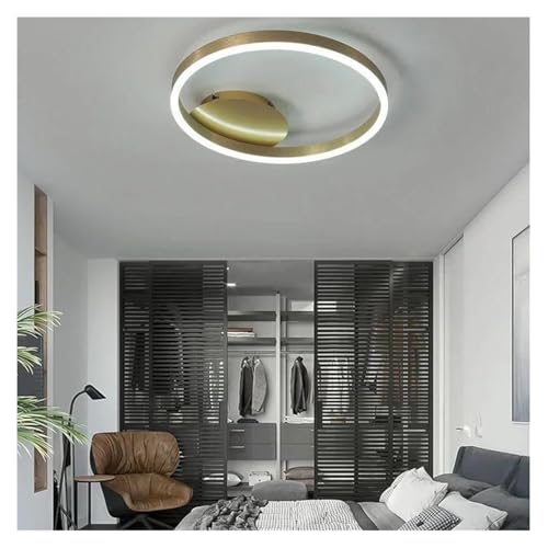 Luminaire suspendu rond blanc chaud élimine l'éclairage agressif de nuit