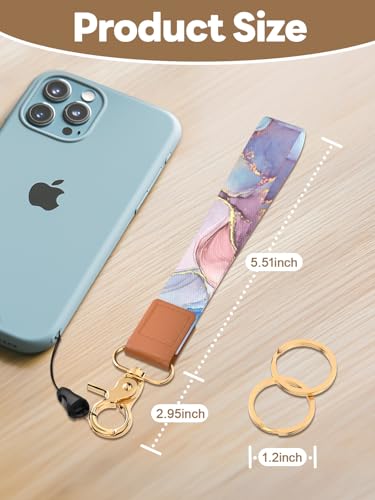 Image of Wristlet Keychain for Women and Men, Key Chain Holder, Wrist Lanyard for Keys