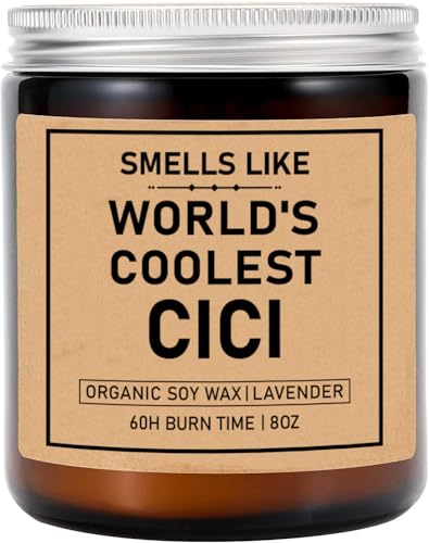 Bougie de soja Cici cadeau amusant et bougie parfumée fête des mères