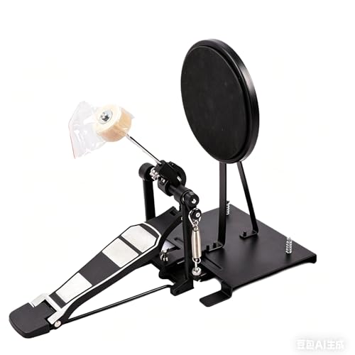 Tapis de grosse caisse silencieux au rebond réaliste pour travailler la batterie