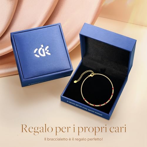 Bracelet argent 925 anti-allergie avec pierre de naissance