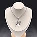 Japanese Strength Kanji Symbol Necklace Chinese Character Good Luck Charm Pendant Stainless Steel Symbol Chain Necklaces Japan Jewelry for Women Men (Strength Kanji)