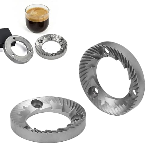 Costruzione in acciaio inossidabile: realizzate in acciaio inossidabile di alta qualità, queste macine garantiscono longevità e resistenza, fornendo una soluzione di macinazione affidabile per gli appassionati di caffè.