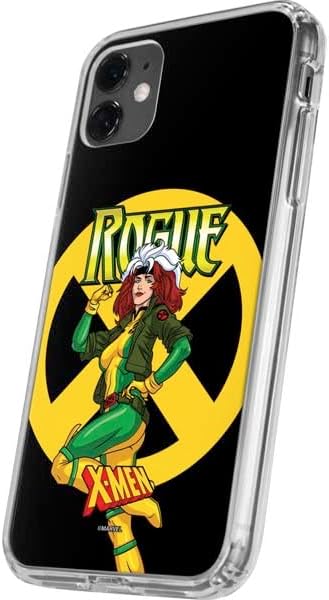 Skinit Clear Phone Case Compatible with iPhone 11 - Officially Licensed Marvel X-Men Rogue Design