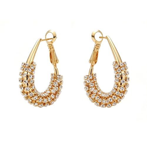 MIKAMU 14K�S�[���h�t�[�v�C�������O ���f�B�[�X �L���[�r�b�N�W���R�j�A �����b�L ��i�ȃt�[�v�C�������O �����p, Medium, �^�J, �L���[�r�b�N�W���R�j�A