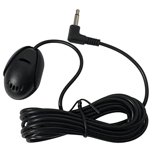 Augustcoco Portable 3.5 mm micrófono Externo Profesional Exterior Mic para Coche Radio Coche DVD
