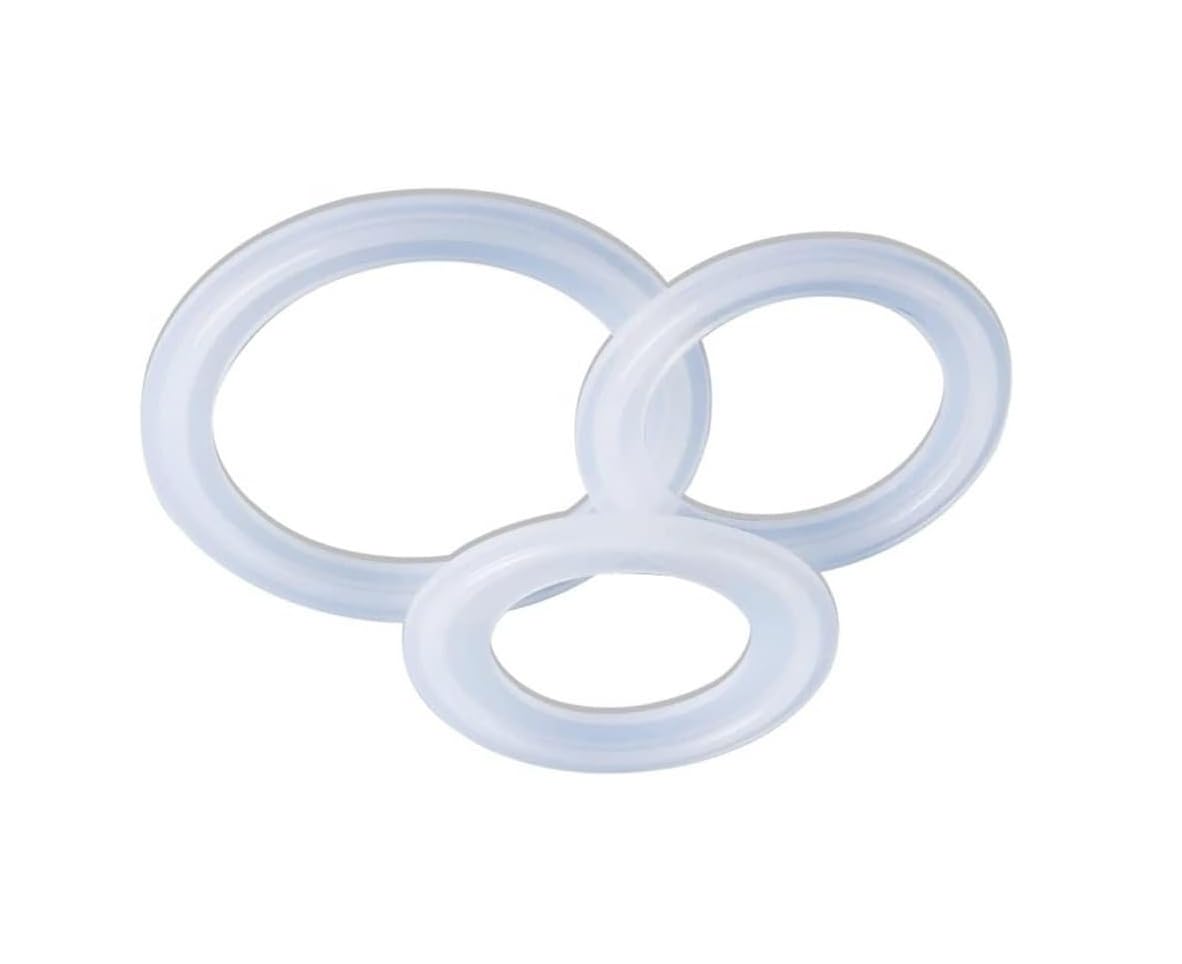 Rondella 'anello di tenuta della guarnizione in silicone del morsetto sanitario da 10 pezzi(219 x 233.5mm)