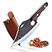 Produktbild Hackmesser Scharfes Küchenmesser mit Scheide, Handgeschmiedetes Ausbeinmesser Fleischmesser Japanisches Kochmesser Holzgriff Outdoor Messer japanisches messer