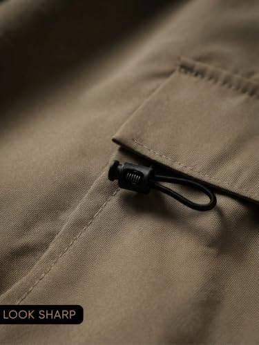 Image of GRECIILOOKS Men's Cargo Pants | 4 Pocket Cotton Cargo Joggers for Men | Loose Fit Stylish Pant with Pockets | Casual Baggy Trousers & Streetwear Lower