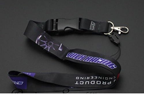JDM VOLKS RACING RAY'S Lanyard Cell Phone Keychain Quick Release Universal New