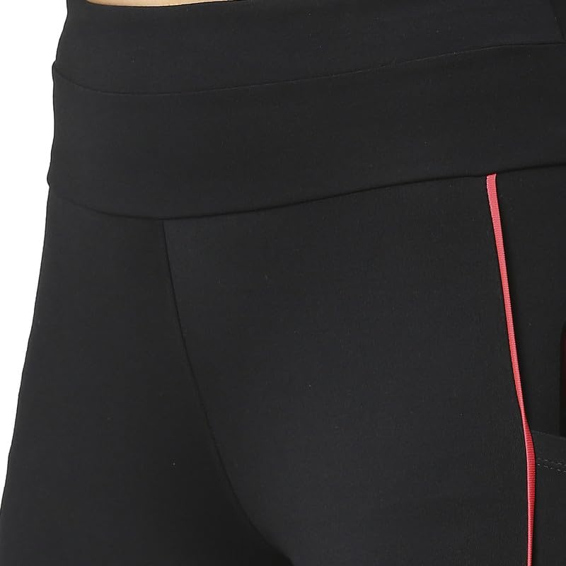 Image of Women Black MID-Rise Workout Leggings