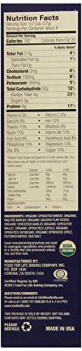Food For Life Ezekiel 4:9 Organic Sprouted Grain Cereal, Golden Flax, 16-Ounce Boxes (Pack of 6)