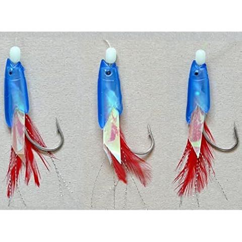 SEA FISHING RIG KOIKE TACKLE LARGE BLUE HOKKAI RIGS SIZE 6/0 HOOKS COD POLLACK LURES Cover