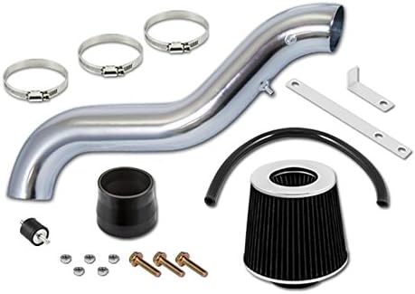 RL Concepts 3" Black Short Ram Air Intake Induction Kit + Filter For 90-93 Integra 1.7/1.8 L4