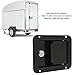 Tool Box Handle Latch, Flush Mount High Strength Wide Application Trailer Paddle Door Lock for Campers for Trucks