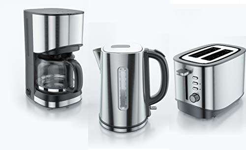 Korona 10252 - Cafetera (Independiente, Cafetera de filtro, 1,25 L, Negro, Plata) - Imagen 7