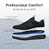 Guirdasm Non Slip Work Shoes for Men Waterproof Chef Shoes Oil Resistant Lightweight Durable Kitchen Restaurant Nursing Work Sneakers heicheng44 Orange #5