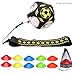 XANHOY Football Trainer Adjusted Football Training Equipment Control Skill Waist Practice Belt Trainer Aids For Kid Teen