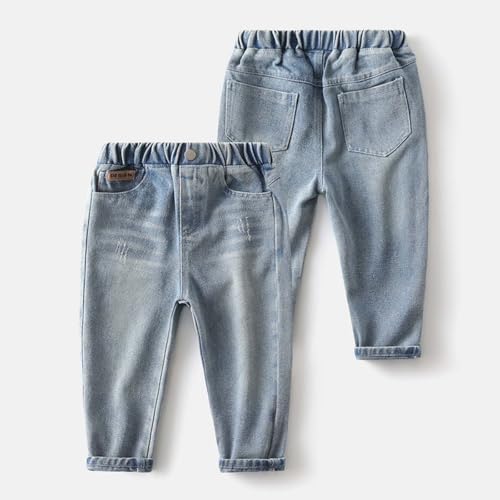 Boys Casual Denim Pants for Ages 3-8 Stylish and Versatile Jeans for Everyday Wear Ideal for School and Outdoor3