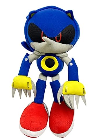 Great Eastern Sonic The Hedgehog Metal Plusz, GE-52523, Wielokolorowy, 8 cali