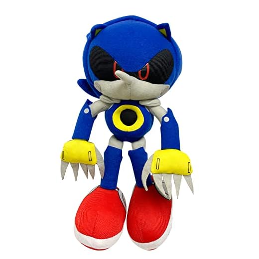 Great Eastern GE-52523 Sonic The Hedgehog 11" Metal Sonic Stuffed Plush