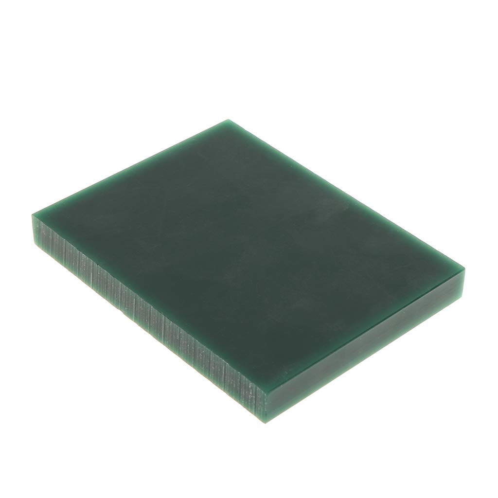 jojnsha Carving Wax Block Hard Sliced for Jewelry Making Model - Engraving Base 5/10 Thickness Size Can Choose