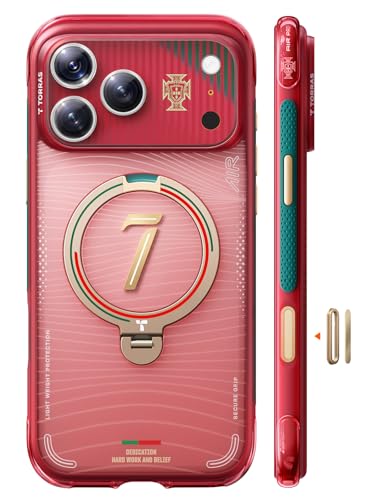 TORRAS Q3 Air x Portuguese Football Federation (FPF) Limitierte Auflage für iPhone 17 Pro hülle mit echtem Airbags Doppelter Schutz & 360°… – Ansicht 1