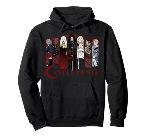 Netflix Castlevania Character Panels Pullover Hoodie