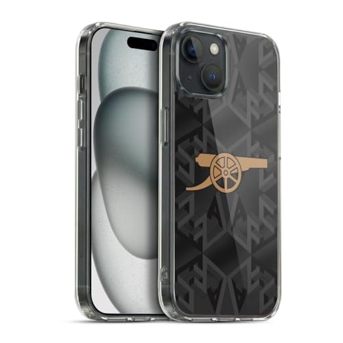 Funda Arsenal FC iPhone 15 Plus carcasa de gel suave silicona flexible