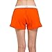 Soffe Women's Cheer Active Shorts: Trendy Fashion Orange